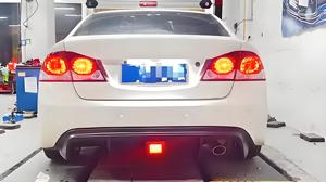 Honda CIVIC için geniş gövde kiti FD2 hissediyorum 2006 s-tarzı Pp otomatik vücut sistemleri araba arka difüzör dudak tampon parçası içerir - Product Image 3