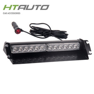 HTAUTO ไฟฉุกเฉิน LED 12ดวง,ไฟกระพริบแรงสูงกระจกบังลม LED ไฟสำหรับติดตั้งที่ดาดฟ้าไฟสัญญาณของรัฐบาลกลาง - Product Image 3