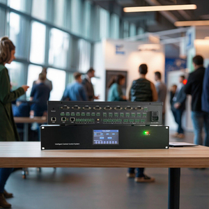 <strong>Multimedia</strong> Network Intelligent <strong>Control</strong> Programmable Sound Light System <strong>Central</strong> Host for Conference Exhibition Halls Metal