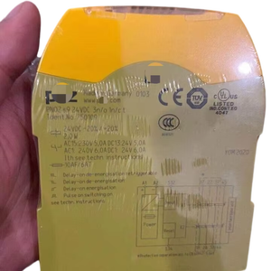 Nuovo pronto Stock PNOZ S9 24VDC 3 N/o 1 N/c T 750109 relè di sicurezza automazione industriale PAC dedicato Controller di programmazione PLC - Product Image 1
