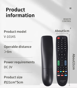 Evrensel uzaktan kumanda RM-L1688 yedek V-1014S + için tüm evrensel akıllı LED TV uzaktan kumanda Netflix başbakan Video NVTC - Product Image 6
