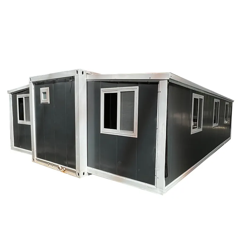 Taşınabilir kolay montaj 20 40 Ft lüks modeli modüler evler çin genişletilebilir konteyner küçük katlanır konteynerler prefabrik döken ev