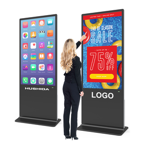 Siêu mỏng bezel độ sáng cao treo cửa hàng cửa sổ LCD hiển thị quảng cáo Màn hình tầng thường vụ kỹ thuật số biển media player - Product Image 2