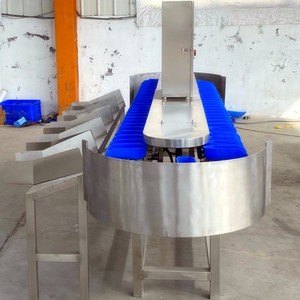 Máquina automática de clasificación de frutas, maquinaria industrial automática de línea de clasificación de peso, precio barato