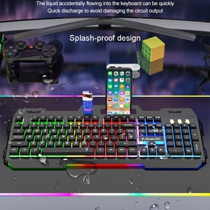 Cheap Kit K-Snake Mechanical Feel <strong>Keyboard</strong> Mouse Kit USB Wired 104 Keycaps <strong>Computer</strong> <strong>Keyboard</strong> Gaming <strong>Keyboard</strong> <strong>for</strong> Pc <strong>Computer</strong> - Product Image 4