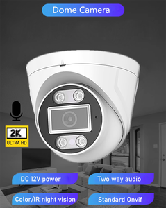 AI cctv安全摄像机智能双光技术圆顶网络摄像机POE全彩夜视 - Product Image 4