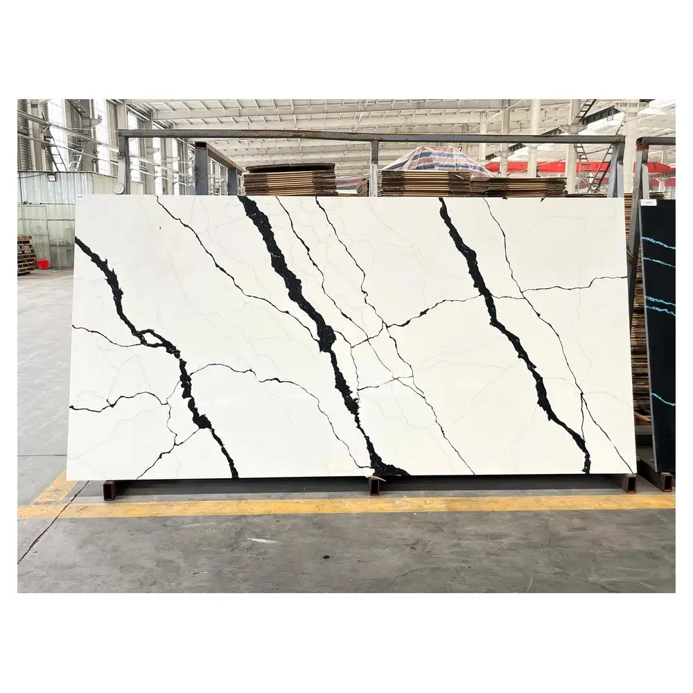 Panel de fondo de pared de mármol artificial, piedra de azulejo de piedra para suelo