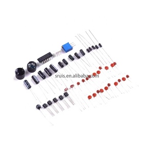 Electronic Fun <strong>Basic</strong> Starter <strong>Kit</strong> with 400-point Breadboard Cable Resistor Capacitor LED Potentiometer Box Packing - Product Image 2