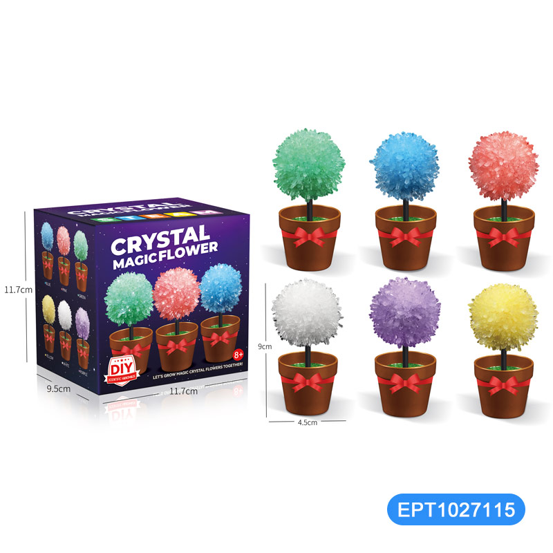 EPT1027115 - Expérience scientifique : culture de fleurs de cristal (72 pièces/carton)