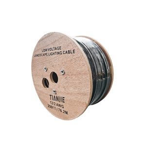 Peyzaj aydınlatma tel ve kablo alçak gerilim 12AWG UL1493 onaylı doğrudan gömme yeraltı bakır kablo PVC yalıtım - Product Image 2