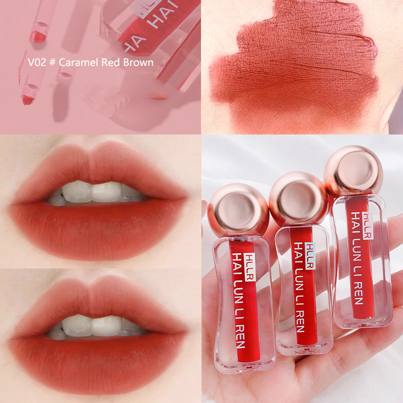 V02 # Caramel Rouge Brun