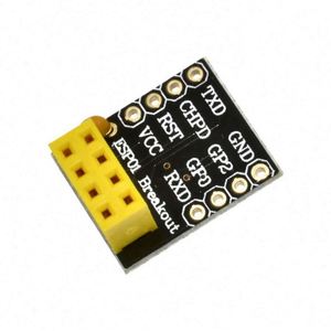 ESP-01 ESP-01S WiFiワイヤレスモジュールシリアルブレッドボードUARTアダプター4ピンtoトランシーバーブレイクアウトボード3.3V ESP8266 - Product Image 3