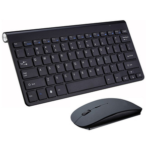 Miniteclado inalámbrico portátil de 2,4 GHz, conjunto combinado de ratón para ordenador portátil, escritorio, Windows, Mac, PC y Notebook