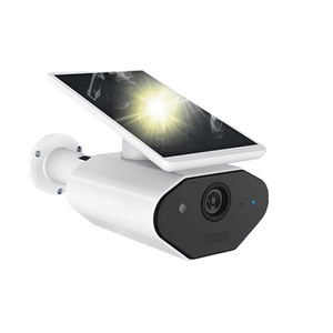 Cámara de red IP alimentada por panel solar privado para teléfono móvil con tarjeta SD WiFi con función Google Home Alexa para seguridad del hogar - Product Image 3