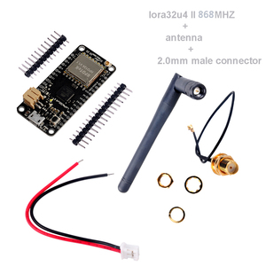 SX1276 LoraモジュールLiPoLiIonAtmega328868 915MHzアンテナコネクタLoRa32u4IILoraパッキングArduino用帯電防止ロットセンサー - Product Image 1