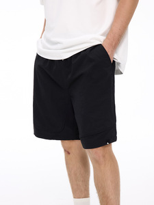 Erkek sportif şort 95% Sapandex ve Polyester orta bel spor Activewear İpli kapatma ile OEM berwear