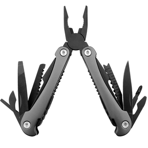11 in 1 multi funzione di pinze strumenti/svizzero lama di tasca/HA CONDOTTO LA torcia in un SOS scatola di latta - Product Image 2