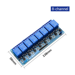 1 2 4 6 8 Channel Optical Coupler DC 5V 12V 24V <strong>Relay</strong> Module Low-Level Trigger Expansion Board for <strong>Raspberry</strong> <strong>Pi</strong> for Arduin0 ICs