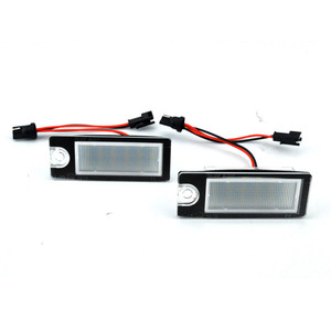 ไฟป้ายทะเบียน E-Mark LED สำหรับ Xc90 V-olvo V70 Cx70 S60 S80แผ่น2W บนหมายเลขรถ - Product Image 3