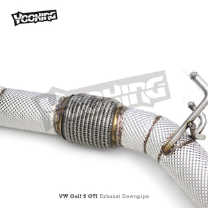หัวท่อไอเสียสแตนเลสสำหรับ VW Golf 5 /v GTI 2004-2009อุปกรณ์เสริมระบบท่อไอเสีย - Product Image 5