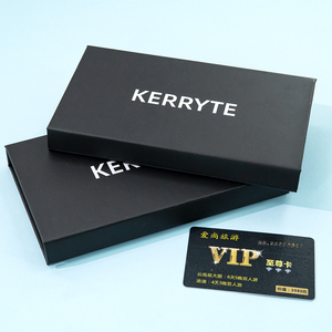 Kerryte กล่องบัตรเครดิตบัตรเครดิต VIP พิมพ์ลายแบบกำหนดเองกล่องใส่การ์ดของขวัญการ์ดอวยพรสุดหรู - Product Image 5