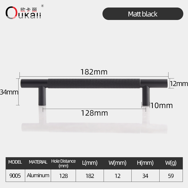 9005-128Noir mat