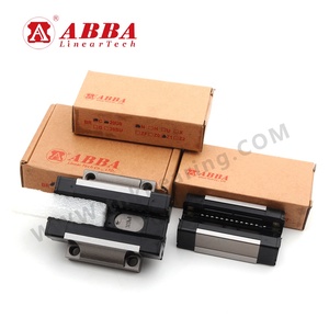 Fast Delivery Taiwan Original <strong>ABBA</strong> Bearings BRC25A0 BRC25 BRS25 CNC Carriage Block Linear Guide Rail Bearing - Product Image 1