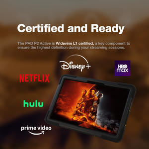 แท็บเล็ต AGM PAD P2 ระบบปฏิบัติการ <span class=keywords><strong>Android</strong></span> 14 หน่วยความจำ 16GB (8+8) + 256GB แบตเตอรี่ 8000mAh ชิปเซ็ต Heliol G99 กล้อง 50MP รองรับซิมคู่ 4G แท็บเล็ตพันธุ์ทนทาน - Product Image 5