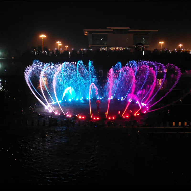 Bomba de agua de bajo voltaje 24V fuente de agua fuente de baile música