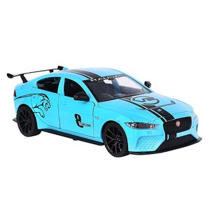 可動人形付き合金車モデルシミュレーションダイキャストモデルカー - Product Image 1