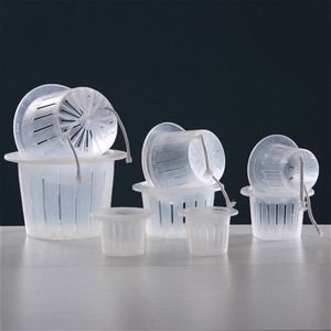 Home Hydroponics Greenhouse Tool Garden Soilless Plant Vegetable <strong>Mesh</strong> Cup <strong>Net</strong> <strong>Pot</strong> Made of Plastic for Efficient Cultivation - Product Image 2
