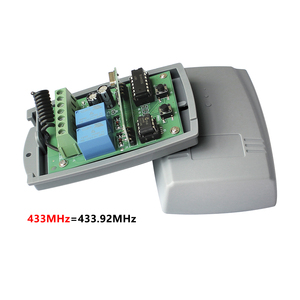 433MHz universale porta Garage telecomando ricevitore DC 12-24V 433.92mhz fisso Rolling codice Gate comando interruttore trasmettitore - Product Image 5