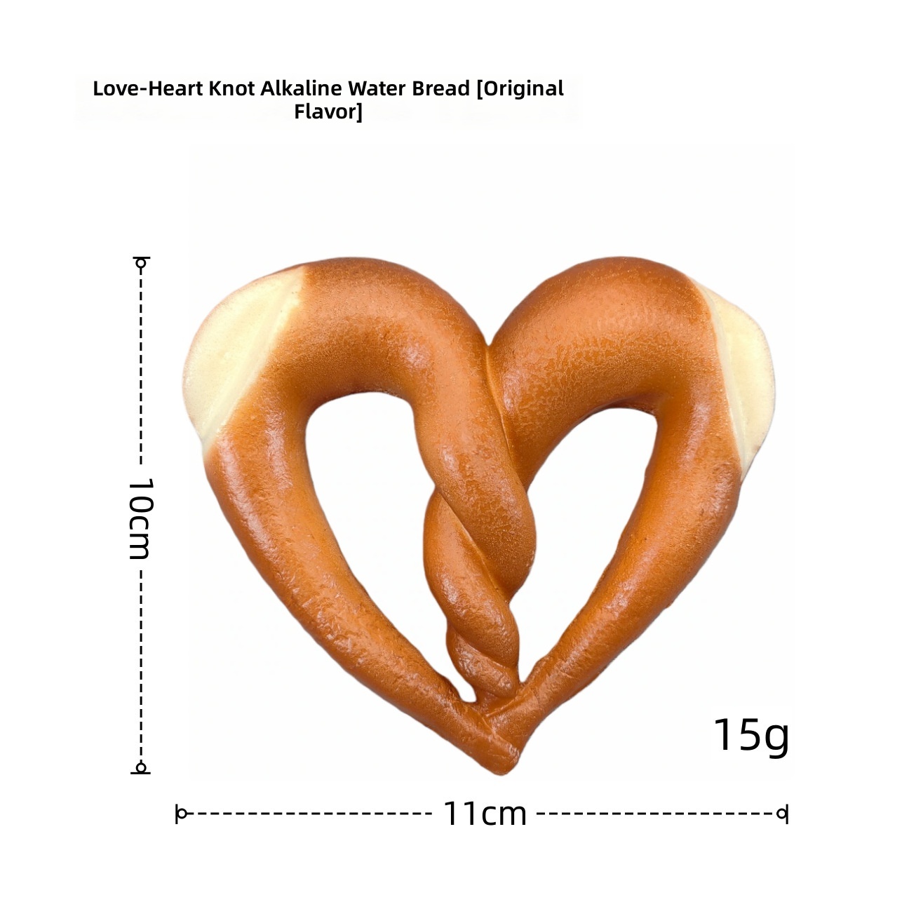 Pan de agua alcalina Love Knot - Original