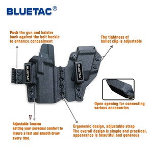 Bluetac ซองพกปืนอเนกประสงค์9มม. Kydex iwb สำหรับ Elite Fit เกือบทุกรุ่น - Product Image 6