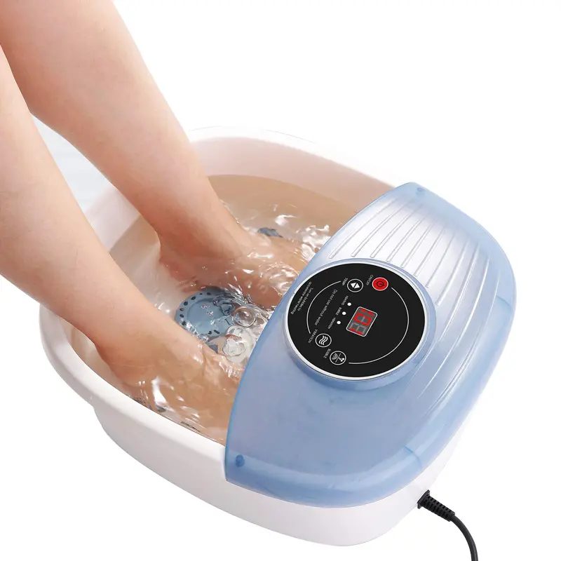 Multifunções Portátil Detox Bubble Vibrador Tub Foot Spa Bath Massager para Pés Grandes Relax Massage