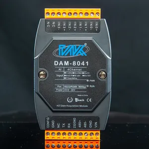 4-channel 4-20ma to <strong>RS485</strong>/232 High-precision <strong>Analog</strong> <strong>Input</strong> <strong>Module</strong> MODBUS Protocol DAM-8041 Intelligent - Product Image 2