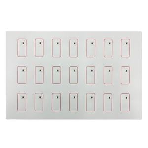 RFIDインレイシートHFNFCチップRFIDインレイシートスマートカード用プレラムインレイ - Product Image 4