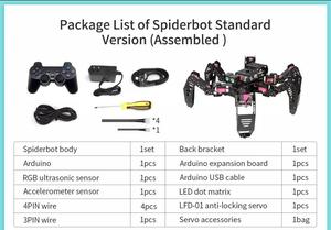 Программируемый робот Hiwonder Spiderbot с комплектом дополнительной разработки
