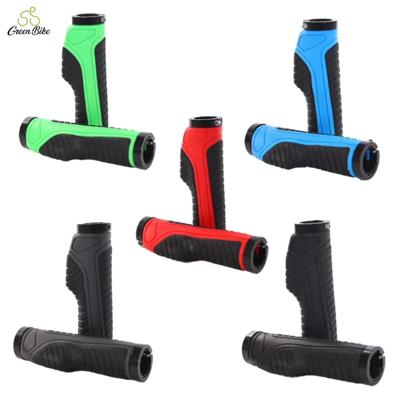 Bicycle Handlebar Grip Mountain Bike Lockable Non slip Rubber Grip Cycling Accessories Wholesale Bicycle Accessories