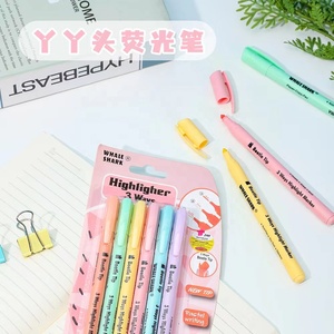 Bộ 6 Chiếc Bút Đánh Dấu Dạ Quang Màu Phấn Với Đầu Bọ Cánh Cứng Trong Vỉ - Product Image 5