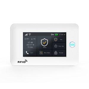 PGST工厂热卖4G WiFi智能家居防盗安全报警系统触摸屏射频识别功能GSM网络433兆赫电池 - Product Image 2
