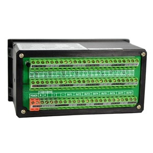 Mini grabador de datos de temperatura, pantalla LCD MODBUS-RTU rs232 rs485 multiuso industrial, 16 canales, azul, sin papel