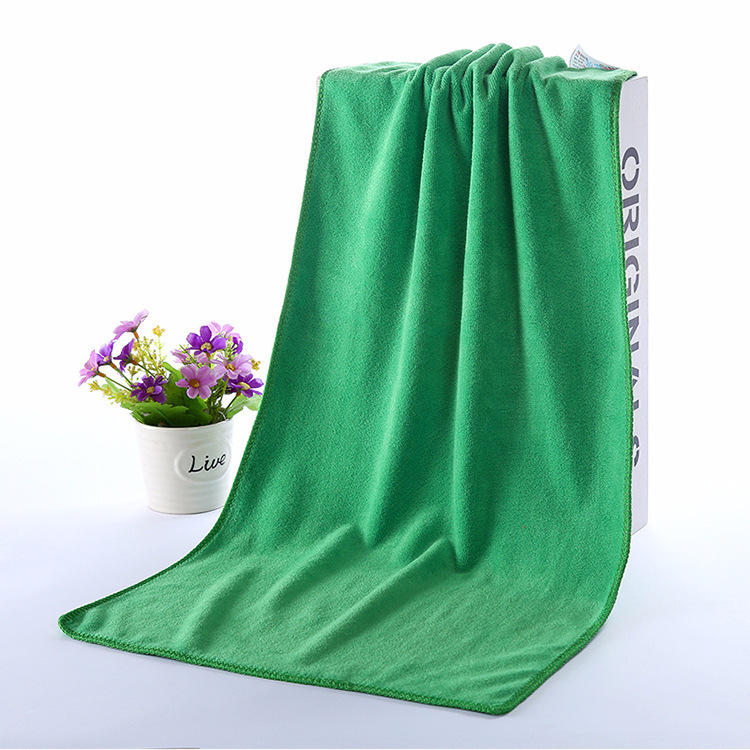 Serviette de lavage de voiture verte