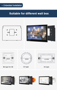 タッチコントロールパネル11.6インチアルミ合金埋め込み500nits明るさスマートホームオートメーション - Product Image 6