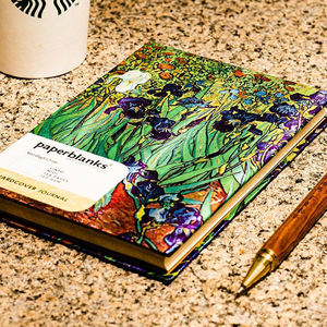 A5精装笔记本彩页手绘记事本复古插画日记本笔记本 - Product Image 6
