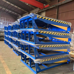 10 Tonnen einstellbare mechanische Lade brücke Hydraulische Lade-Entlade plattform für die Verwendung im Container lager - Product Image 1