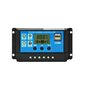 Контроллер солнечного зарядного устройства с двойной Usb выход ШИМ контроллер 12V/24V 10A 20A 30A 40A 50A 60A - Product Image 2