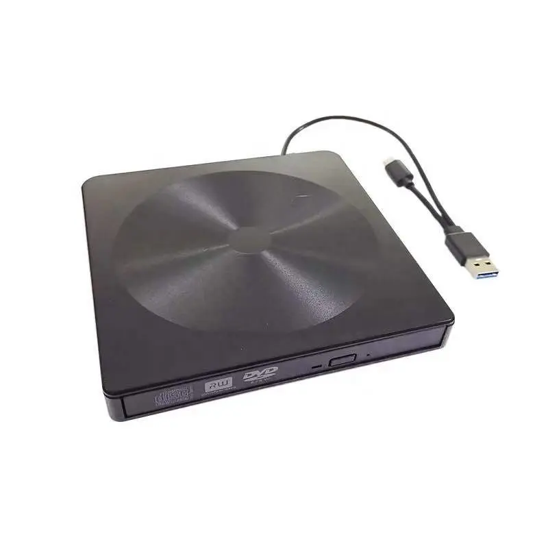 Externer DVD-RW CD-RW Brenner USB 3.0TypeC tragbarer externer DVD-CD-Antrieb Schreiber für Laptop