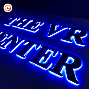 JAGUARSIGN de nombre de la tienda diseños de tablero de retroiluminación Led signo carta acrílico Led luz, Led carta Schilder señal 3D Fuente de la fábrica