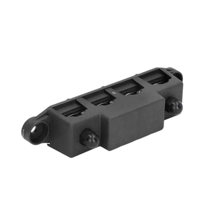 Power Distribution Block Bus Bar 5/16&quot; Terminal Stud 4 Post with Cover, RV Car Marine Automotive Battery <strong>Busbar</strong> - Product Image 6